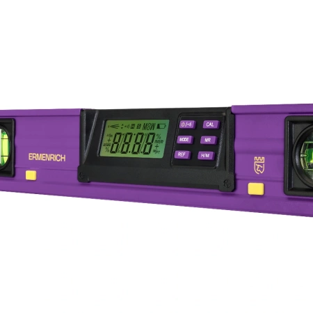 Цифровой уровень Ermenrich Verk LY40, фиолетовый купить по низкой цене | МАКСПРОФИТ